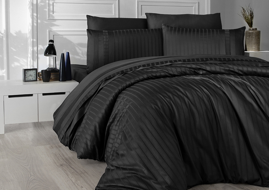 Постільна білизна First Choice Deluxe Satin 200 х 220 см New Trend Black (1938-23)
Постільна білизна First Choice Deluxe Satin 200 х 220 см New Trend Black (1938-23)
