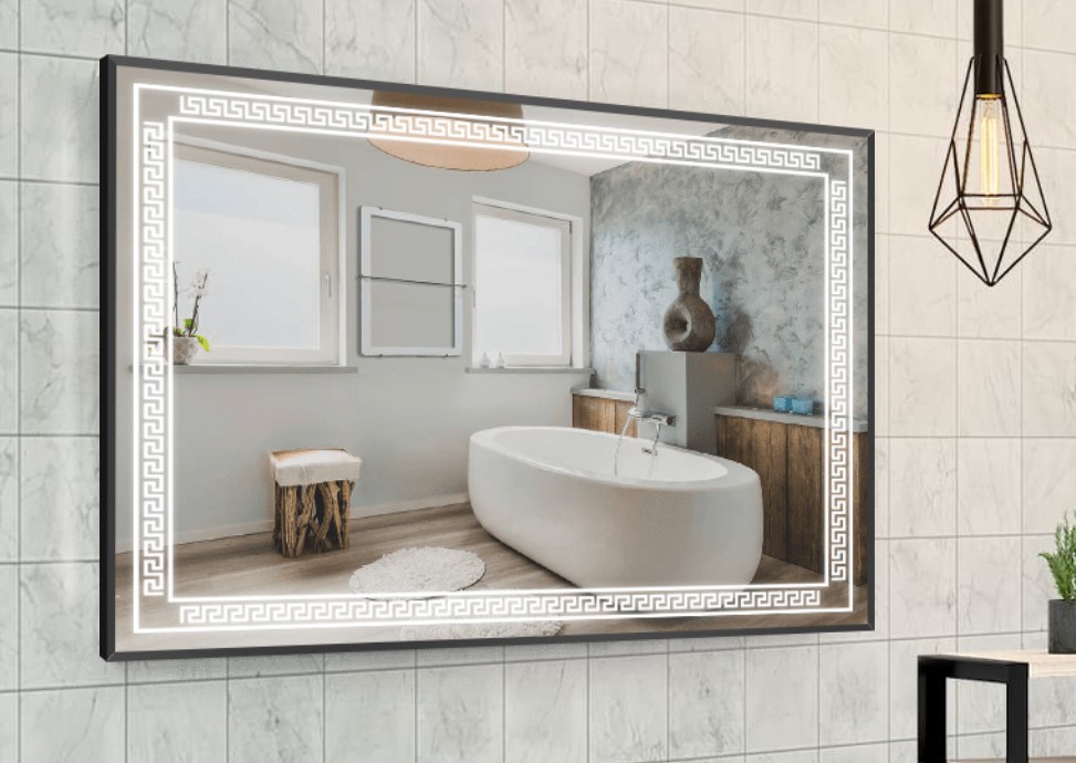 Зеркало в алюминиевой раме c LED подсветкой Smart Mirror сенсорное Genova-R 80 x 100 см Прямоугольное
Зеркало в алюминиевой раме c LED подсветкой Smart Mirror сенсорное Genova-R 80 x 100 см Прямоугольное