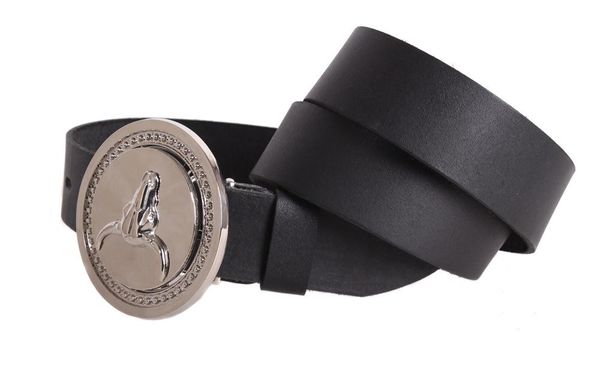 Кожаный ремень со стильной металлической бляхой D-Belts S0240 черный (130 см х 4 см)
Кожаный ремень со стильной металлической бляхой D-Belts S0240 черный (130 см х 4 см)