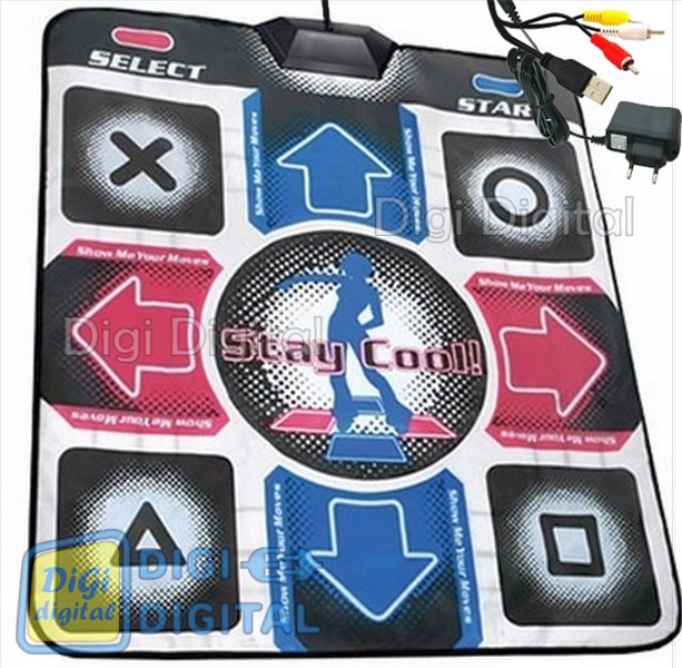 Танцевальный коврик для ПК и ТВ X-treme для телевизора и компьютера USB 3RCA БП диск Stepmania
Танцевальный коврик для ПК и ТВ X-treme для телевизора и компьютера USB 3RCA БП диск Stepmania
