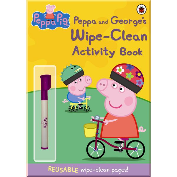 Ladybird Peppa Pig: Peppa and George's Wipe-Clean Activity Book. Ladybird. ISBN:9781409308621
Ladybird Peppa Pig: Peppa and George's Wipe-Clean Activity Book. Ladybird. ISBN:9781409308621