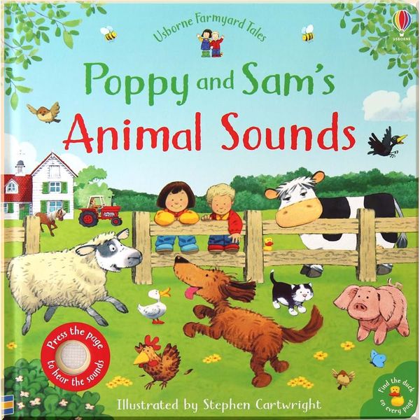 Usborne Farmyard Tales: Poppy and Sam's Animal Sounds. Sam Taplin Stephen Cartwright. ISBN:9781474958912
Usborne Farmyard Tales: Poppy and Sam's Animal Sounds. Sam Taplin Stephen Cartwright. ISBN:9781474958912
