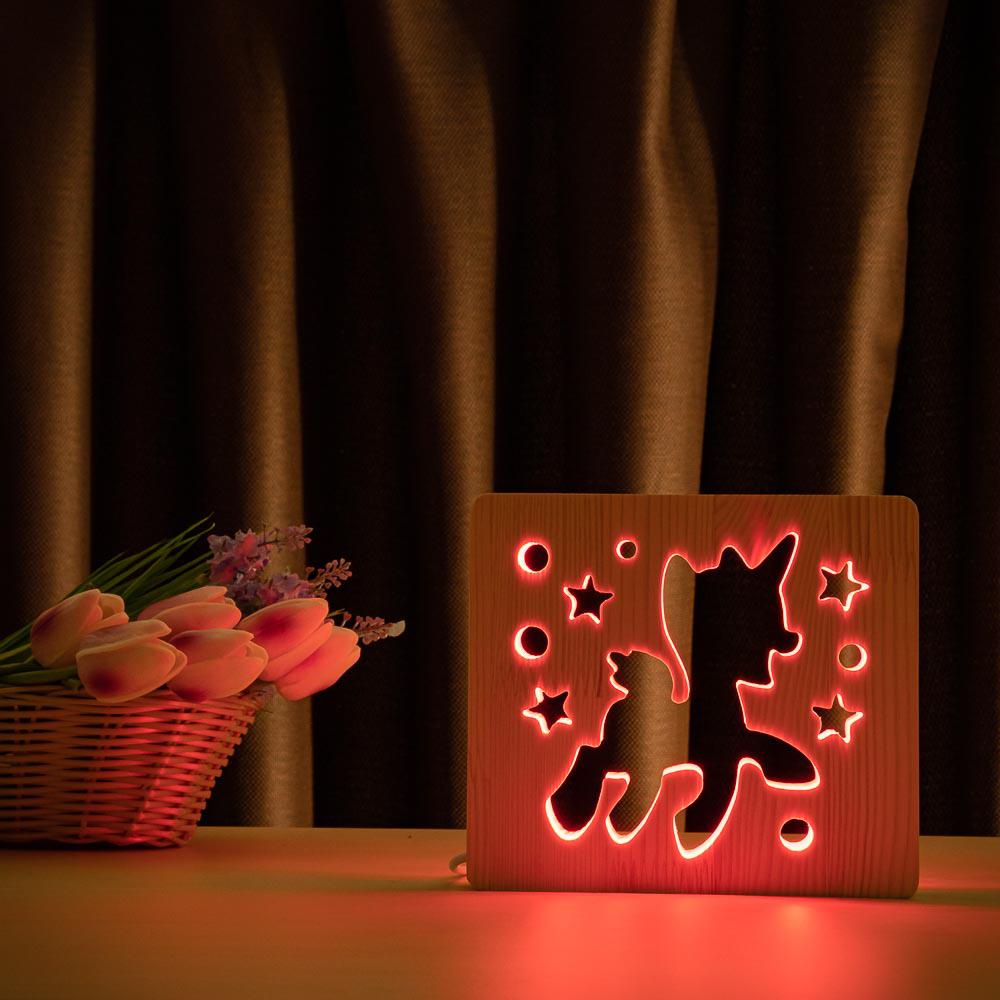 Светильник ночник ArtEco Light из дерева LED "Пони-единорог" с пультом и регулировкой цвета, RGB
Светильник ночник ArtEco Light из дерева LED "Пони-единорог" с пультом и регулировкой цвета, RGB