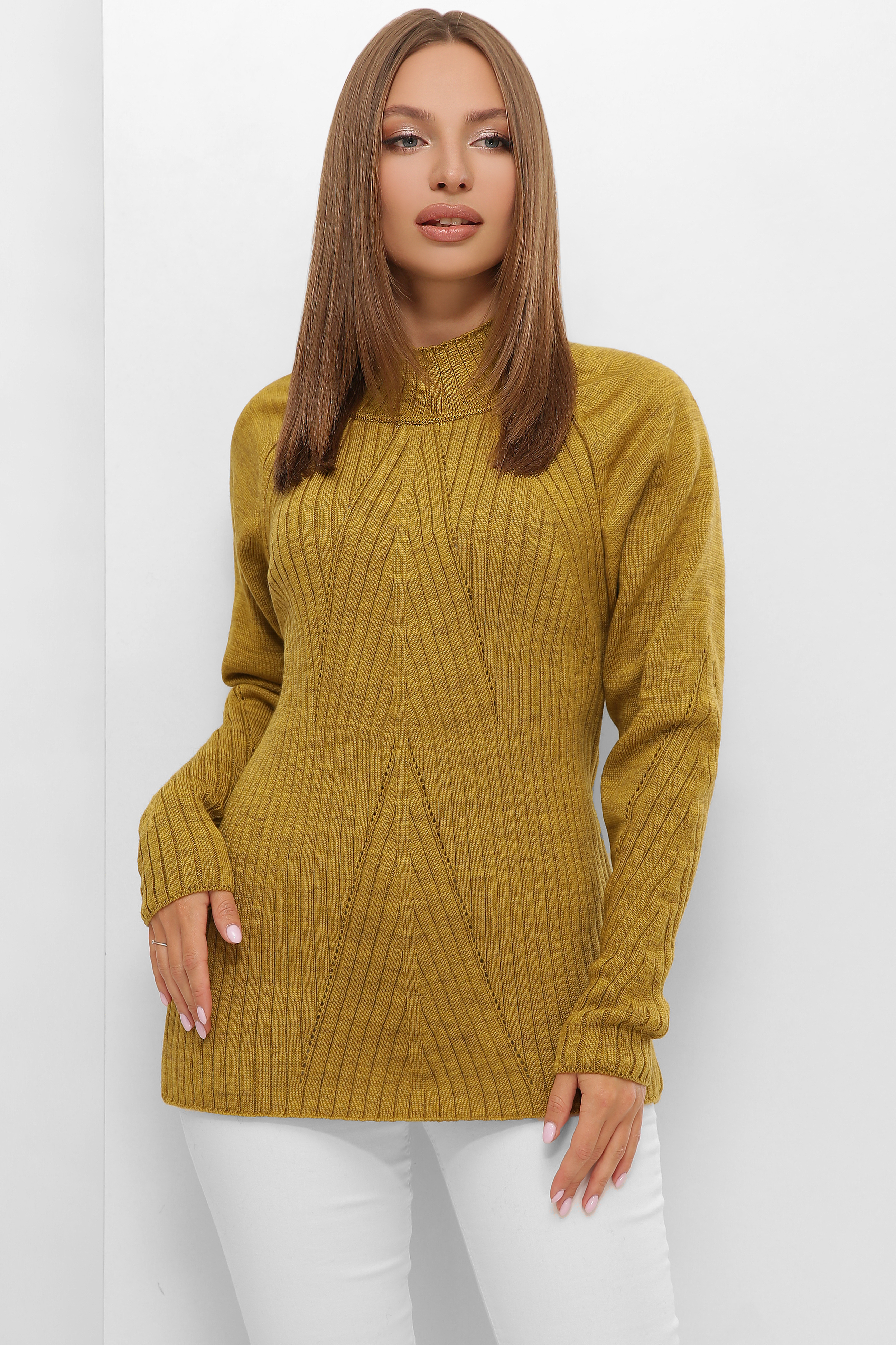 Женский MarSe-MS свитер прямого силуэта из качественной мягкой пряжи, воротник стойка цвет фисташка - (209 фисташка, Женский MarSe-MS свитер прямого силуэта из качественной мягкой пряжи, воротник стойка цвет фисташка 44-50 (209 фисташка) 
Женский MarSe-MS свитер прямого силуэта из качественной мягкой пряжи, воротник стойка цвет фисташка - (209 фисташка, Женский MarSe-MS свитер прямого силуэта из качественной мягкой пряжи, воротник стойка цвет фисташка 44-50 (209 фисташка)