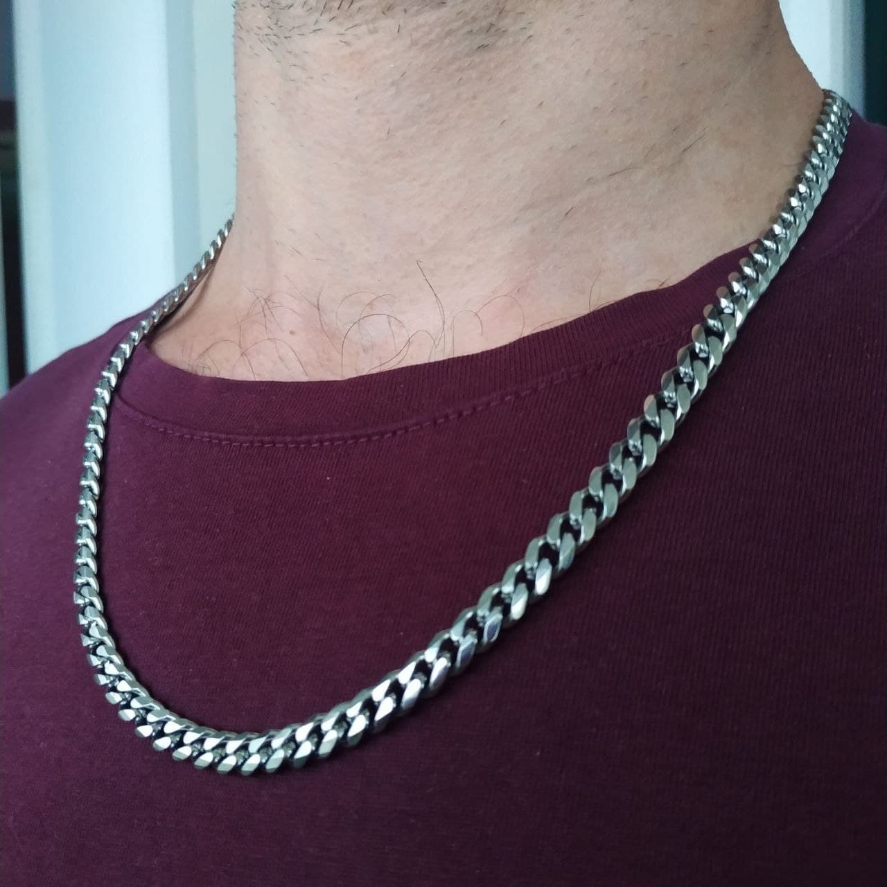 Цепочка мужская из нержавеющей стали Steel Braiding. Кубинское плетение. 6мм*57см
Цепочка мужская из нержавеющей стали Steel Braiding. Кубинское плетение. 6мм*57см