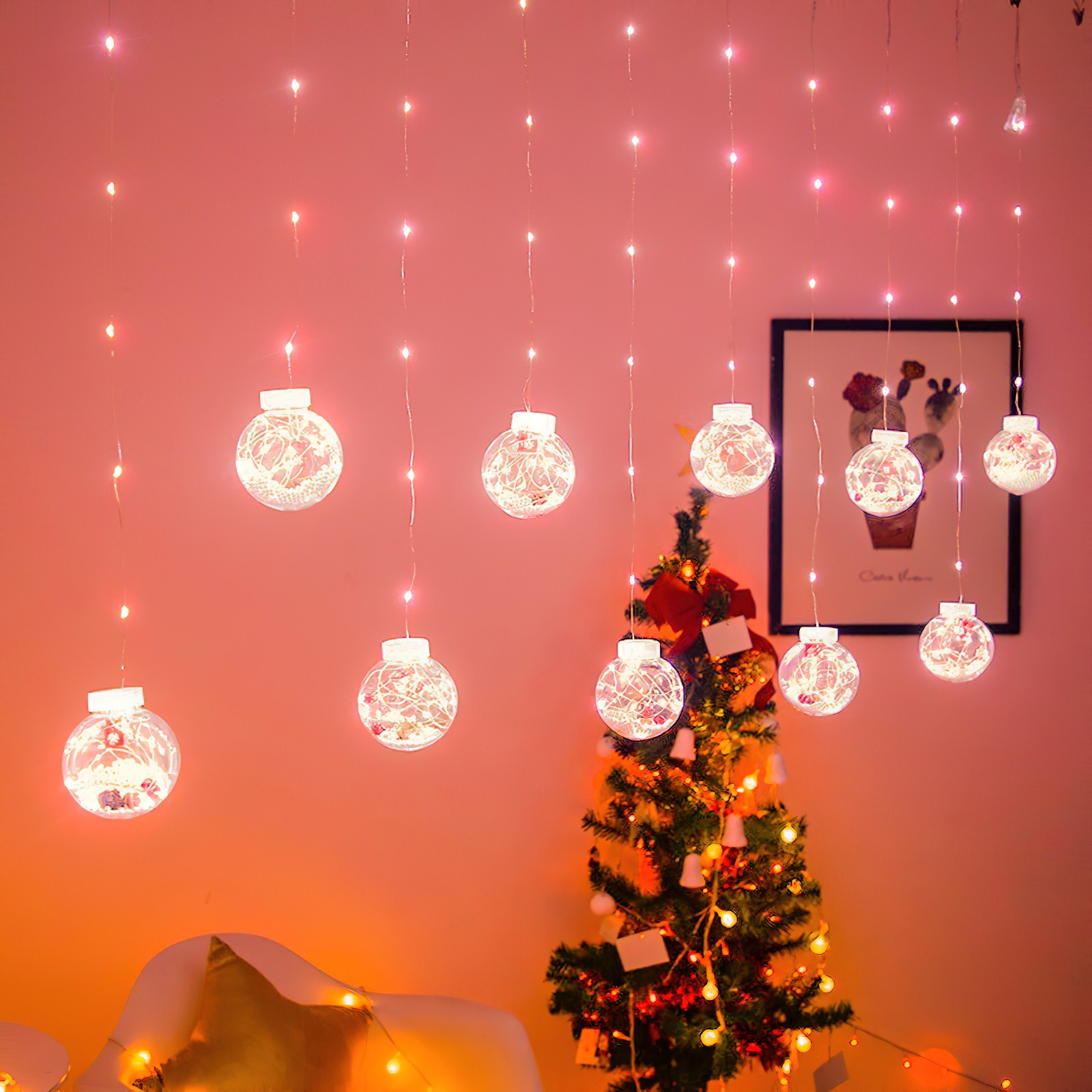 Лед гирлянда бахрома Copper ball 200 LED 4.2м Теплый белый, новогодняя гирлянда шарики с подарком (1008921-White-4)
Лед гирлянда бахрома Copper ball 200 LED 4.2м Теплый белый, новогодняя гирлянда шарики с подарком (1008921-White-4)