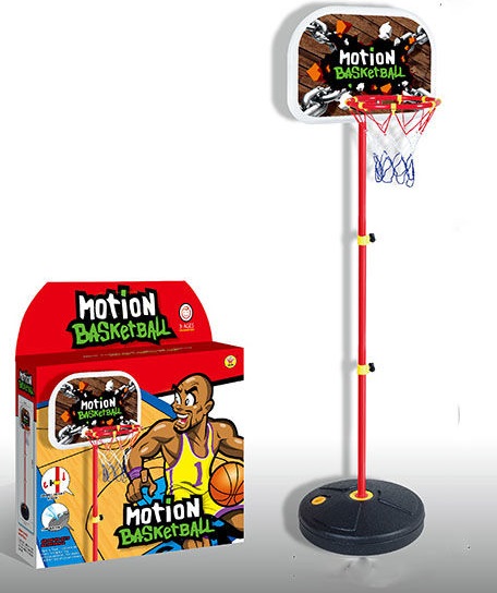 Стойка для баскетбола "Motion Basketball" 105 см, с корзиной, насосом и мячом (69358)
Стойка для баскетбола "Motion Basketball" 105 см, с корзиной, насосом и мячом (69358)
