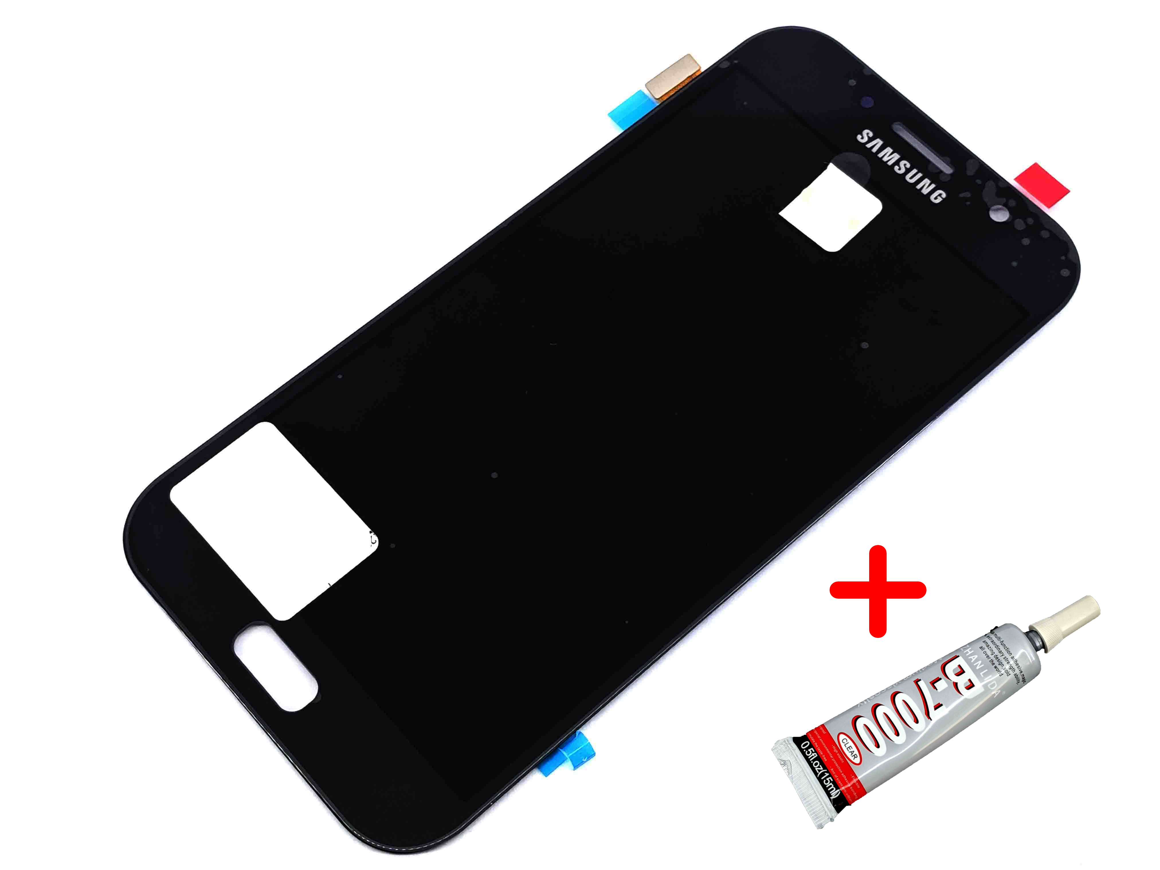 Дисплей + сенсор (модуль) экран Samsung A720F Galaxy A7 2017 черный OLED High Copy + клей B7000
Дисплей + сенсор (модуль) экран Samsung A720F Galaxy A7 2017 черный OLED High Copy + клей B7000