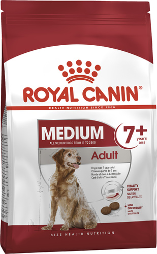 Сухой корм Royal Canin для средних собак старше 7 лет Medium adult 7 + (4 кг) BGL-RC-284
Сухой корм Royal Canin для средних собак старше 7 лет Medium adult 7 + (4 кг) BGL-RC-284