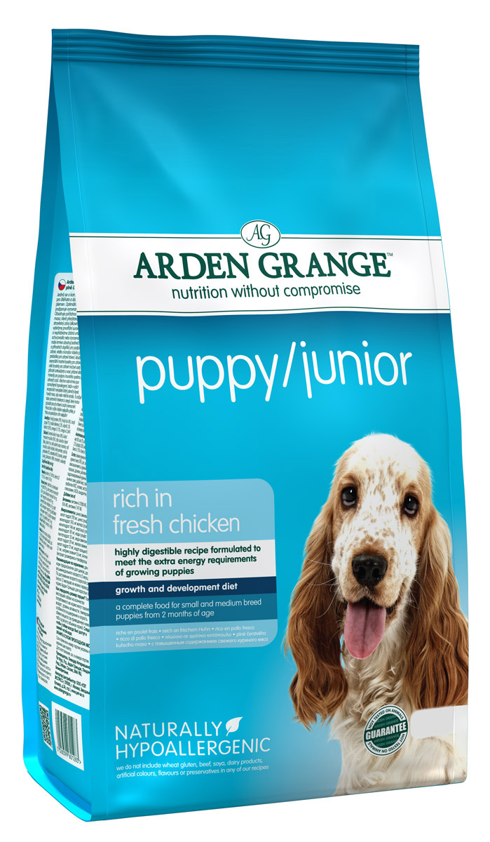 Сухой корм для щенков со свежей курицей и рисом Arden Grange Puppy Junior 12 кг BGL-AG-45
Сухой корм для щенков со свежей курицей и рисом Arden Grange Puppy Junior 12 кг BGL-AG-45