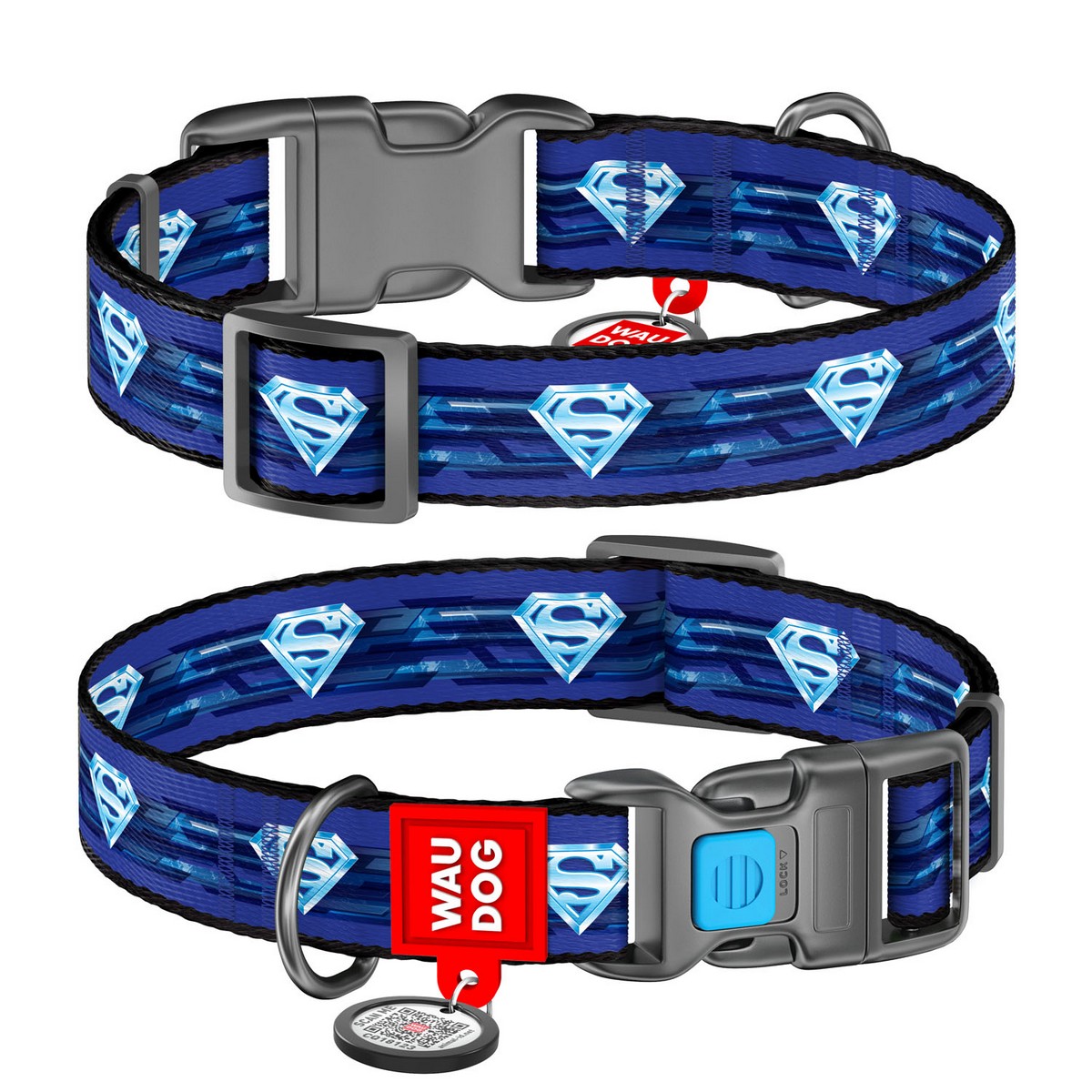 Ошейник для собак с рисунком супермен 1 WAUDOG Nylon ш. 25 мм, дл. 35-48 см WAUDOG BGL-WD-4973
Ошейник для собак с рисунком супермен 1 WAUDOG Nylon ш. 25 мм, дл. 35-48 см WAUDOG BGL-WD-4973
