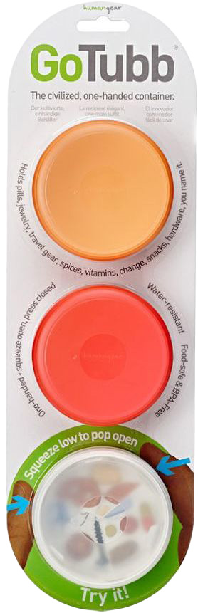 Набор контейнеров Humangear GoTubb 3-Pack Medium 3x87 мл Clear/Orange/Red (022.0047)
Набор контейнеров Humangear GoTubb 3-Pack Medium 3x87 мл Clear/Orange/Red (022.0047)
