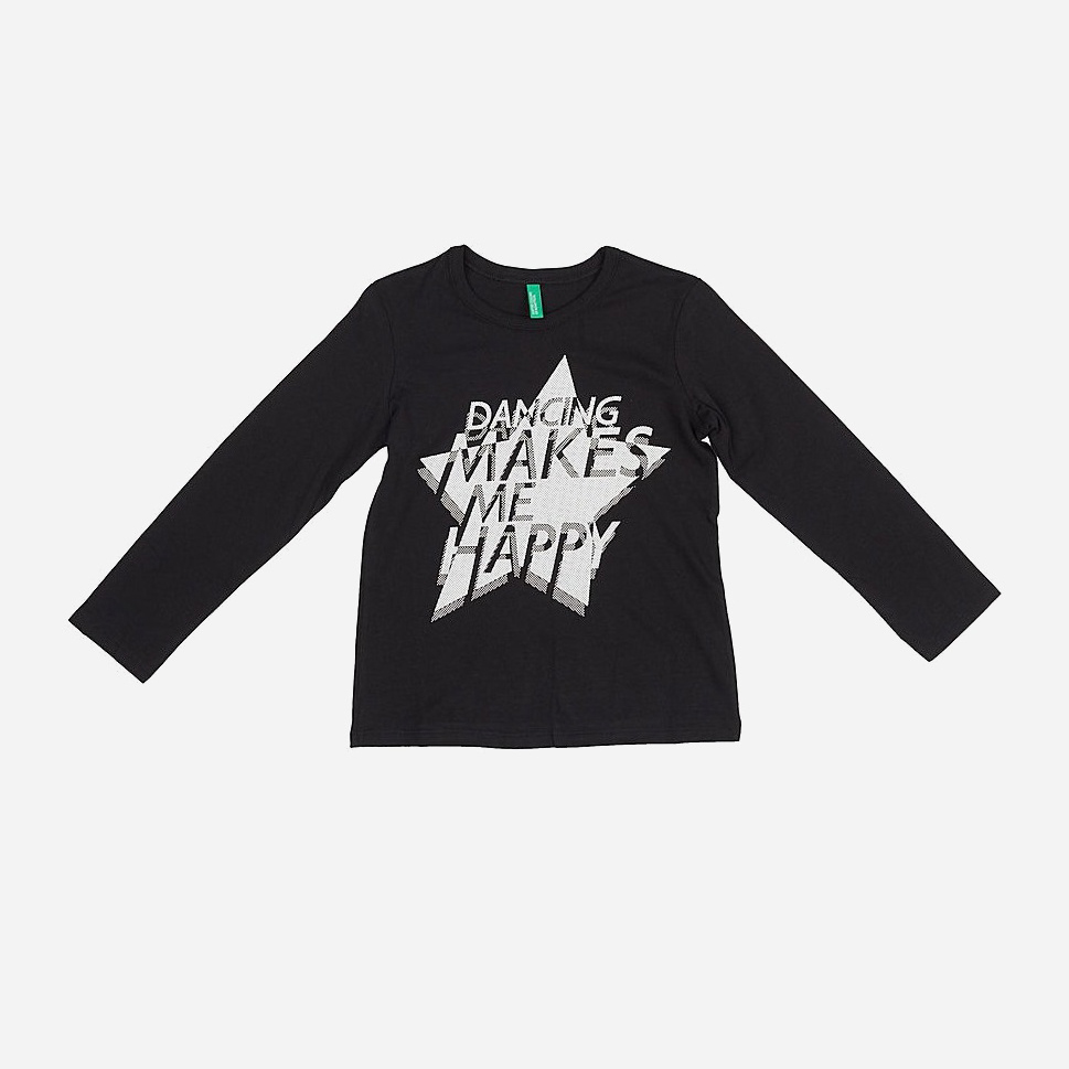 Футболка с длинными рукавами United Colors of Benetton chl07900014 120 см Черная
Футболка с длинными рукавами United Colors of Benetton chl07900014 120 см Черная