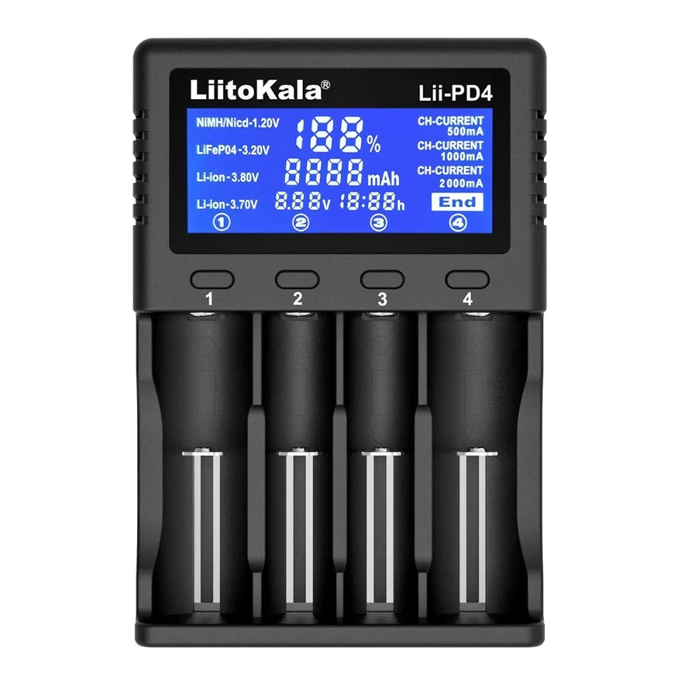 Liitokala Lii Pd Smart Charger