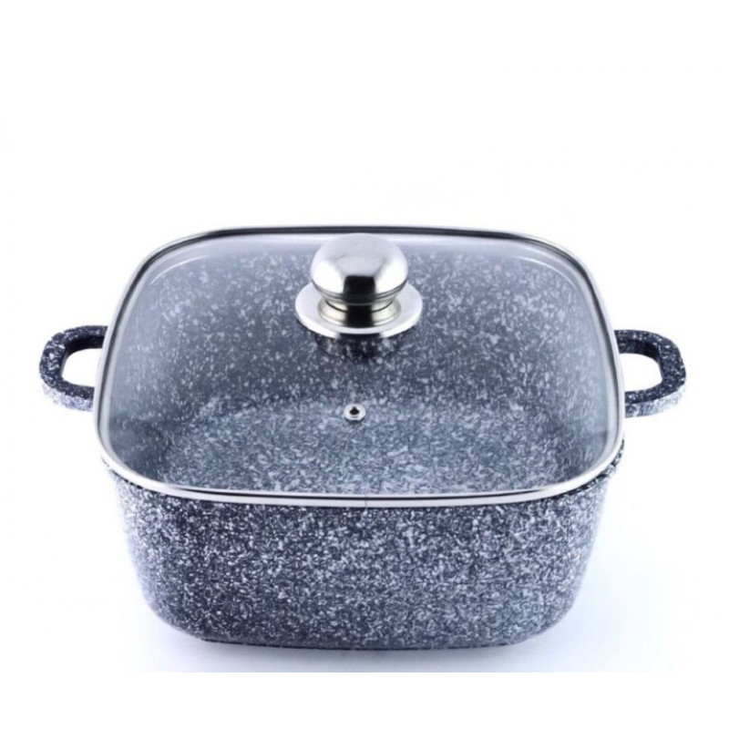 Квадратная кастрюля с крышкой и гранитным покрытием Benson BN-320 3 л (MLN0122-366224)
Квадратная кастрюля с крышкой и гранитным покрытием Benson BN-320 3 л (MLN0122-366224)