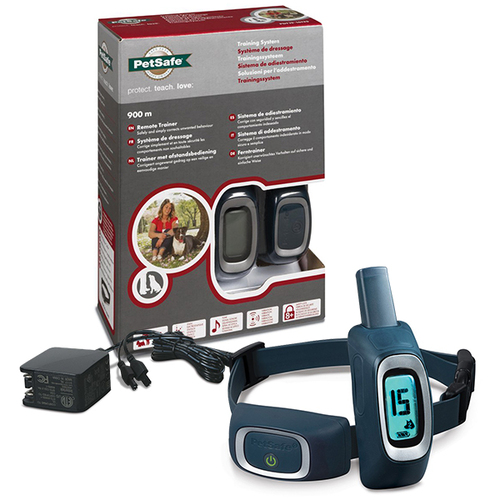 Электронный тренировочный ошейник для собак, до 900 м PetSafe Standard Remote Trainer PetSafe BGL-PS-80
Электронный тренировочный ошейник для собак, до 900 м PetSafe Standard Remote Trainer PetSafe BGL-PS-80