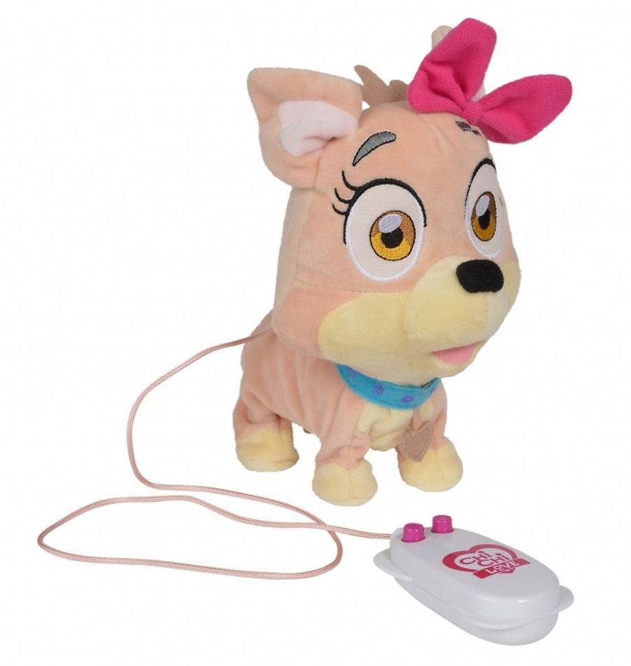 Интерактивная собачка на поводке с пультом управления Chi Chi Love 5893385 Модный щенок Simba
Интерактивная собачка на поводке с пультом управления Chi Chi Love 5893385 Модный щенок Simba