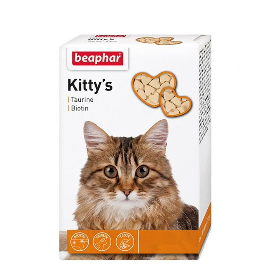 Лакомство для кошек, с биотином и таурином Kitty’s Taurin + Biotin 750 табл Beaphar BGL-BF-19
Лакомство для кошек, с биотином и таурином Kitty’s Taurin + Biotin 750 табл Beaphar BGL-BF-19