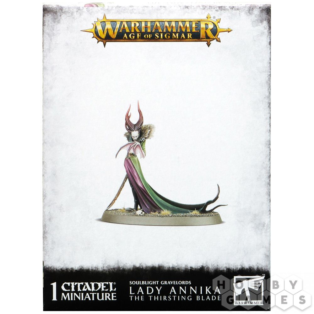 Настольная игра Games Workshop SOULBLIGHT GRAVELORDS LADY ANNIKA THE THIRSTING BLADE (99120207108) (5011921138975)
Настольная игра Games Workshop SOULBLIGHT GRAVELORDS LADY ANNIKA THE THIRSTING BLADE (99120207108) (5011921138975)