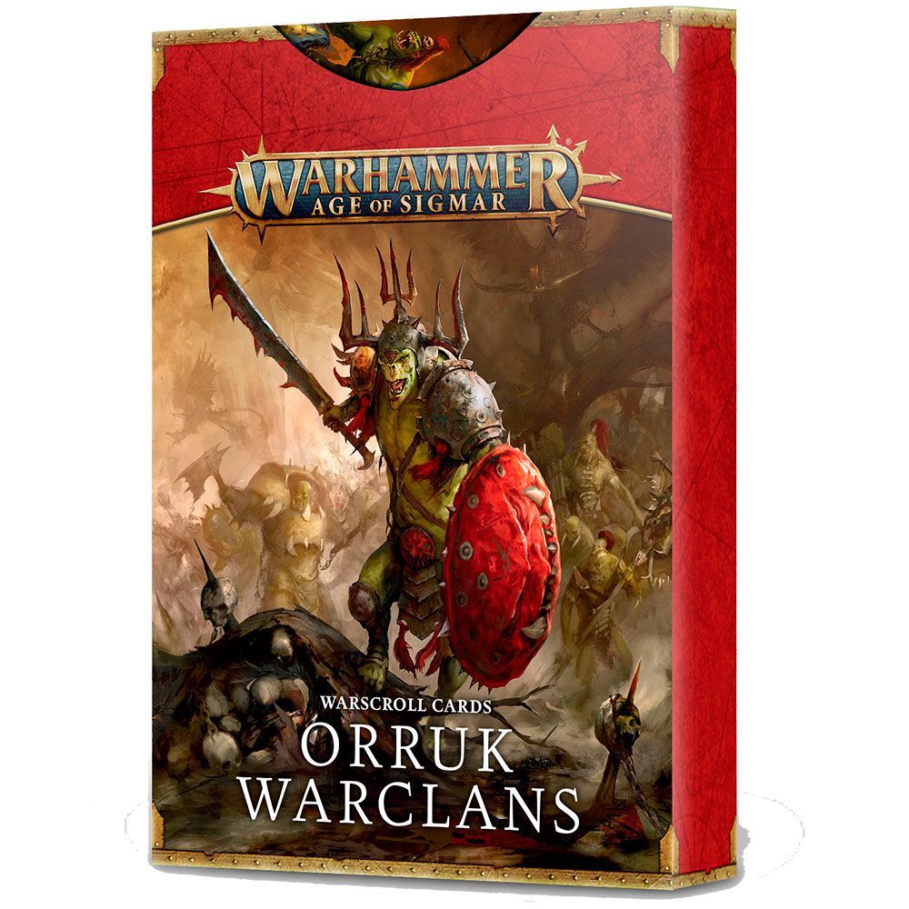 Настольная игра Games Workshop IRONJAWZ WARSCROLL CARDS: ORRUK WARCLANS (ENG) (60050209001) (5011921154173)
Настольная игра Games Workshop IRONJAWZ WARSCROLL CARDS: ORRUK WARCLANS (ENG) (60050209001) (5011921154173)