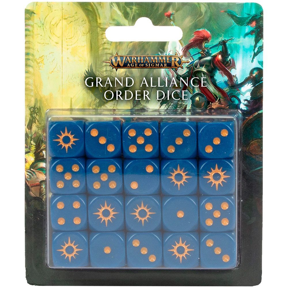 Настольная игра Games Workshop AGE OF SIGMAR AOS: GRAND ALLIANCE ORDER DICE SET (99220299086) (5011921142330)
Настольная игра Games Workshop AGE OF SIGMAR AOS: GRAND ALLIANCE ORDER DICE SET (99220299086) (5011921142330)