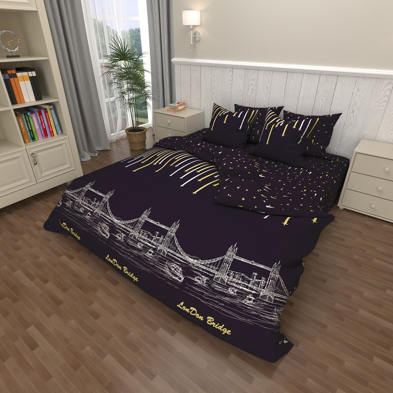 Комплект постельного белья Krispol двуспальный GOLD LUX 180*220(420.157539.2)
Комплект постельного белья Krispol двуспальный GOLD LUX 180*220(420.157539.2)