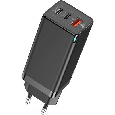 Зарядное устройство Baseus GaN2 Pro QC 2C+U 65W + Cable Type-C 100W black (CCGAN2P-B01)
Зарядное устройство Baseus GaN2 Pro QC 2C+U 65W + Cable Type-C 100W black (CCGAN2P-B01)
