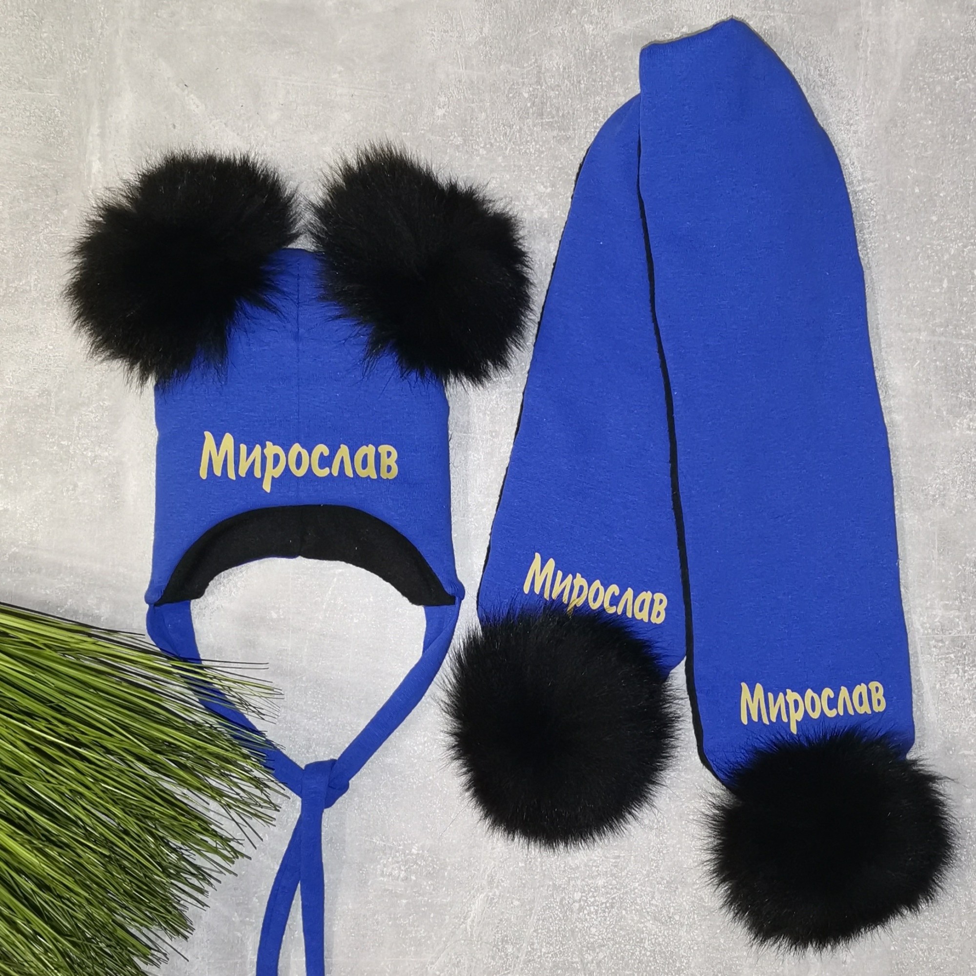 Зимний набор шапочка и шарф Amika_brand с любой надписью размер 48-50 синий 0112
Зимний набор шапочка и шарф Amika_brand с любой надписью размер 48-50 синий 0112