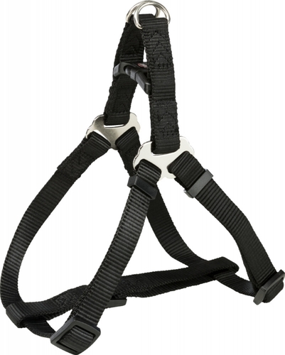 Нейлоновая шлея-петля черная Premium One Touch Harness black S (40-50 см) Trixie BGL-TX-2691
Нейлоновая шлея-петля черная Premium One Touch Harness black S (40-50 см) Trixie BGL-TX-2691