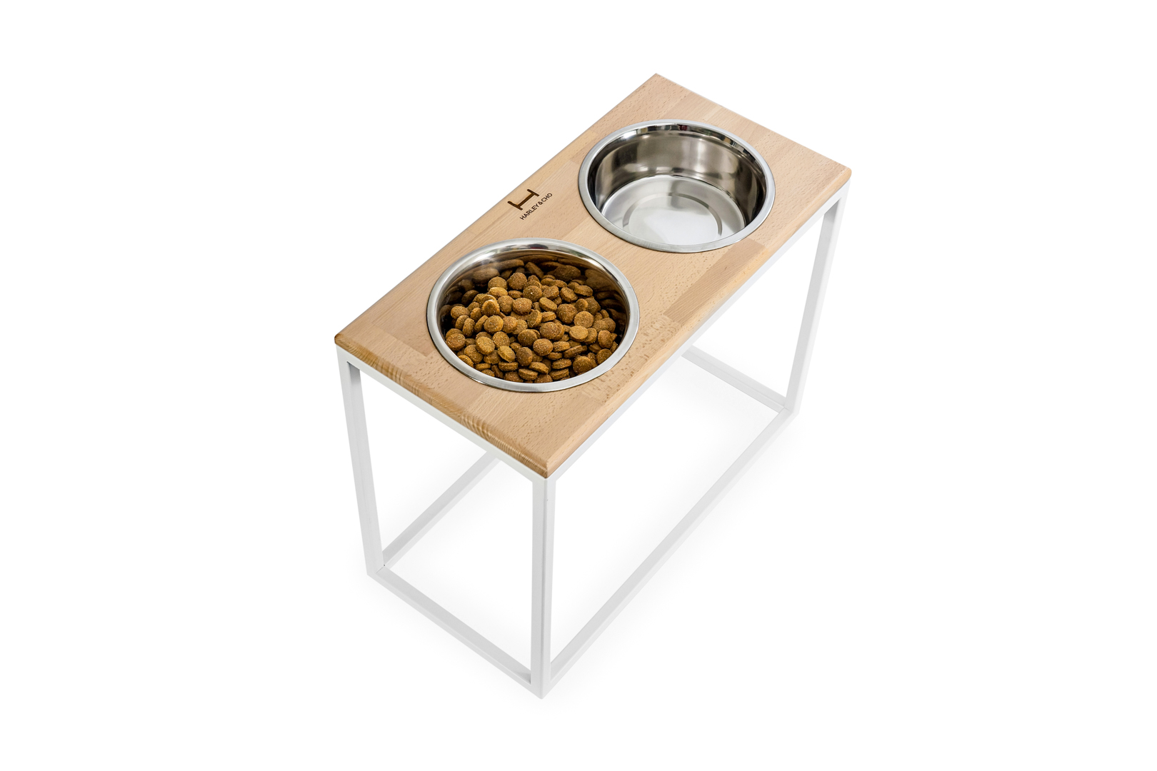 Миски на подставке Dinner Natural wood + White XXL40 (64x32x40cm высота/ Миски 2,6л / Диаметр 24 см) Harley & Cho BGL-HL-750
Миски на подставке Dinner Natural wood + White XXL40 (64x32x40cm высота/ Миски 2,6л / Диаметр 24 см) Harley & Cho BGL-HL-750