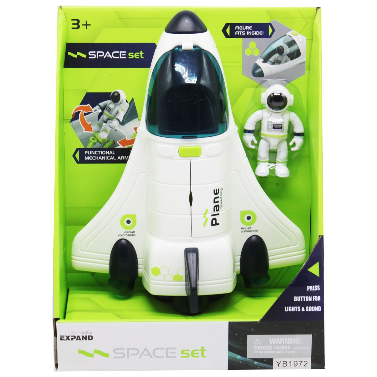 Игровой набор EXPAND Космическое пространство Space Set (YB1972), белый (177189)
Игровой набор EXPAND Космическое пространство Space Set (YB1972), белый (177189)