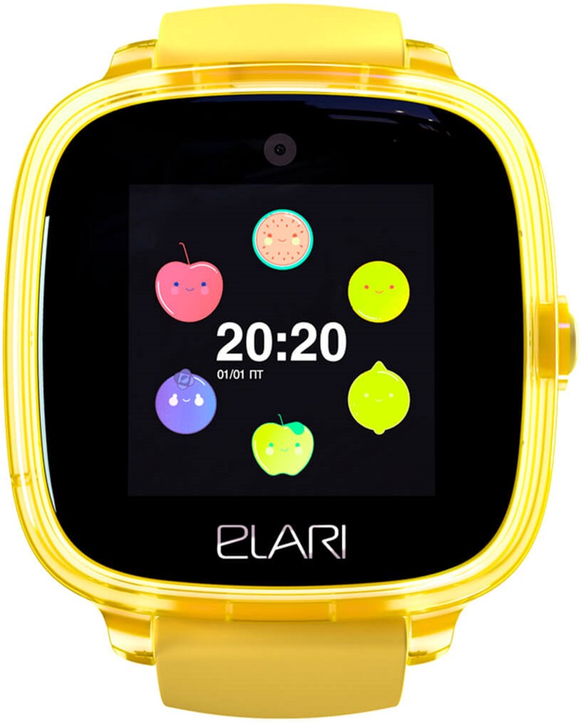 Дитячий смарт-годинник з GPS-трекером Elari KidPhone Fresh Yellow (KP-F/Yellow)
Дитячий смарт-годинник з GPS-трекером Elari KidPhone Fresh Yellow (KP-F/Yellow)