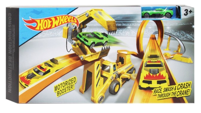 Трек с запуском "Hot Wheels : Стройплощадка" взлёт машинки из мёртвой петли через строительную технику детский для мальчика звуковые эффекты (Т1049)
Трек с запуском "Hot Wheels : Стройплощадка" взлёт машинки из мёртвой петли через строительную технику детский для мальчика звуковые эффекты (Т1049)