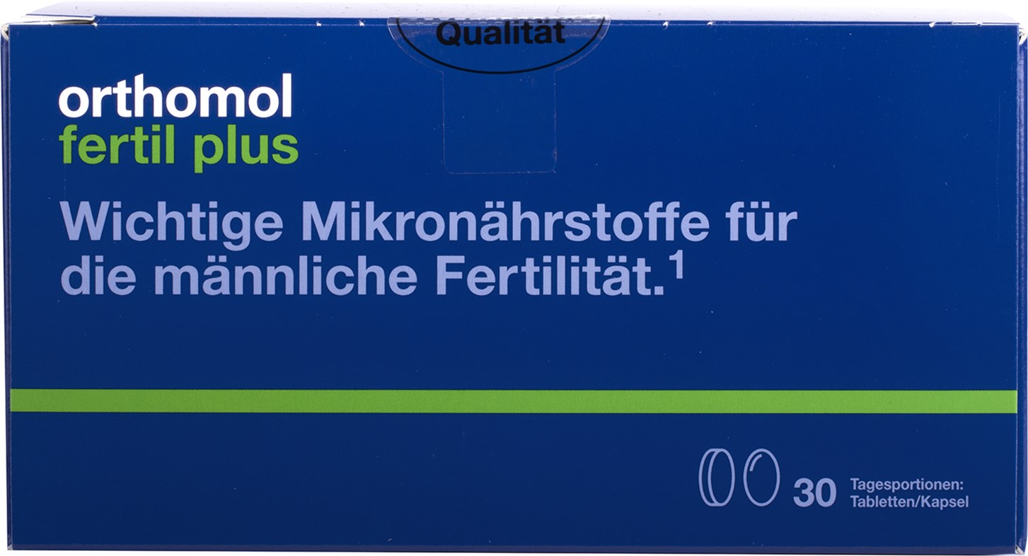 Витамины и минералы Orthomol Fertil plus new (витамины для мужчин в период план. беременности) 30 дней капсулы (4260022695868)
Витамины и минералы Orthomol Fertil plus new (витамины для мужчин в период план. беременности) 30 дней капсулы (4260022695868)