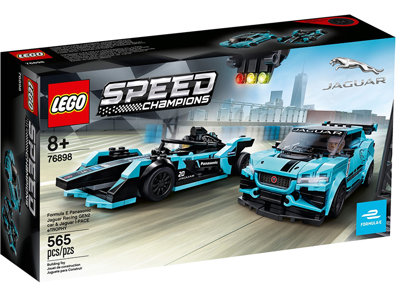 Конструктор LEGO Speed Champions Formula E Panasonic Jaguar Racing GEN2 car & Jaguar I-PACE eTROPHY 565 деталей (76898)
Конструктор LEGO Speed Champions Formula E Panasonic Jaguar Racing GEN2 car & Jaguar I-PACE eTROPHY 565 деталей (76898)