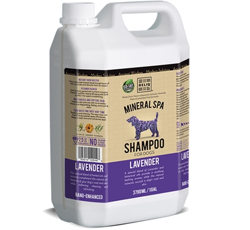Шампунь с маслом лаванды для собак Mineral Spa Lavender Shampoo 3.8 л Reliq BGL-RQ-19
Шампунь с маслом лаванды для собак Mineral Spa Lavender Shampoo 3.8 л Reliq BGL-RQ-19