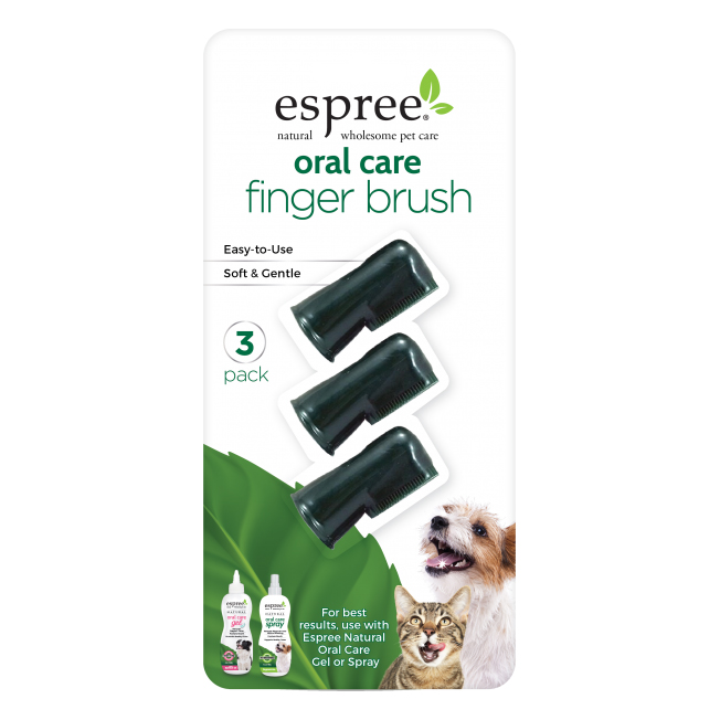 Набор из 3 щеток для ухода за зубами и полостью рта кошек и собак Oral Care Finger Brush 3 pack Espree BGL-EZ-745
Набор из 3 щеток для ухода за зубами и полостью рта кошек и собак Oral Care Finger Brush 3 pack Espree BGL-EZ-745