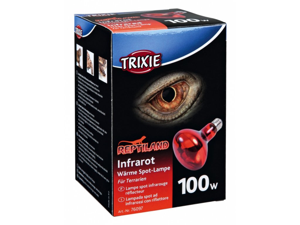Лампа инфракрасная для обогрева Infrared Heat Spot Lamp 100W Ø 80 х 108 мм ∠30° Trixie BGL-TX-258
Лампа инфракрасная для обогрева Infrared Heat Spot Lamp 100W Ø 80 х 108 мм ∠30° Trixie BGL-TX-258