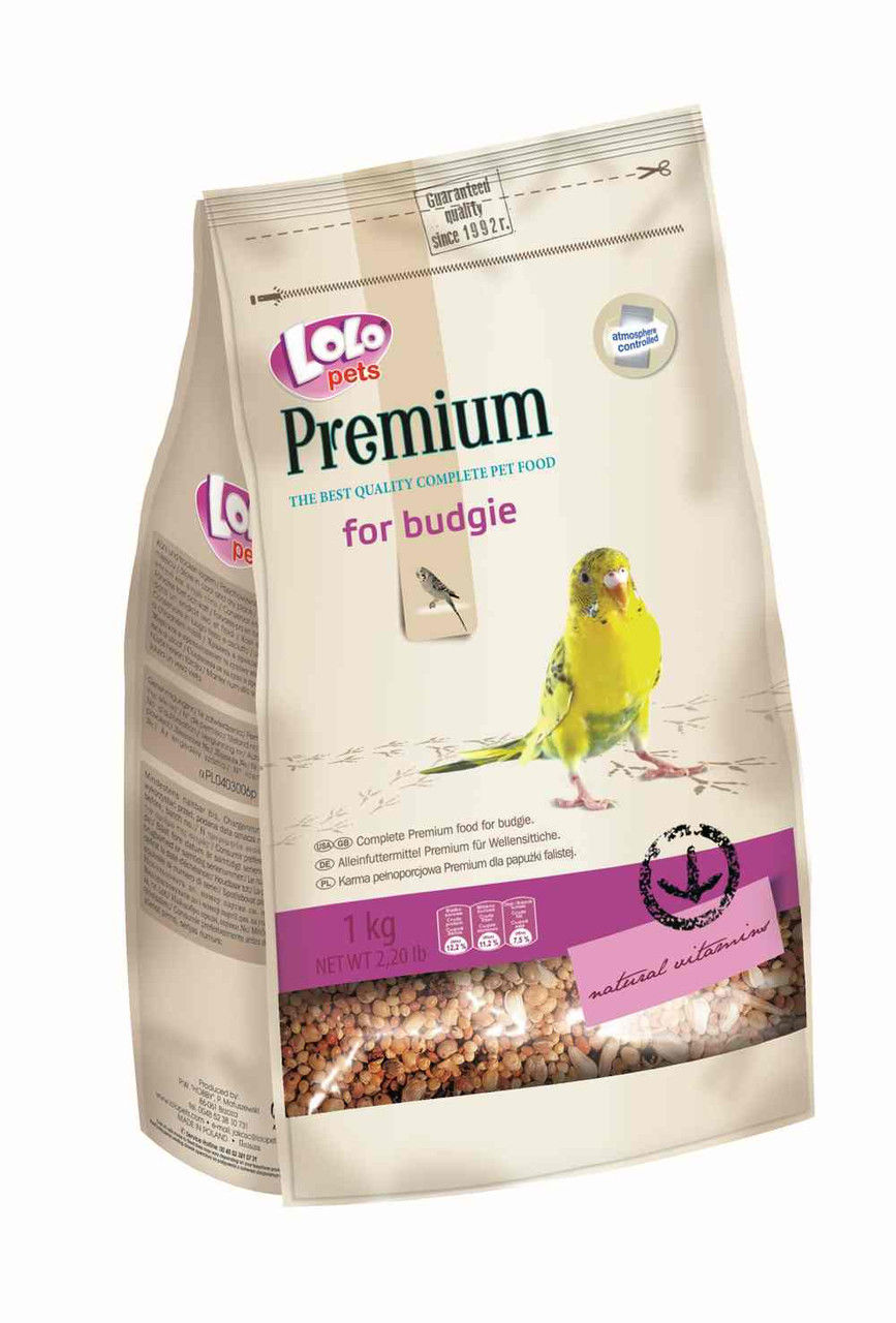 Полнорационный корм для волнистых попугаев ПРЕМИУМ LoLo Pets PREMIUM for BUDGIE 1 кг LoLo PETS BGL-LO-89
Полнорационный корм для волнистых попугаев ПРЕМИУМ LoLo Pets PREMIUM for BUDGIE 1 кг LoLo PETS BGL-LO-89