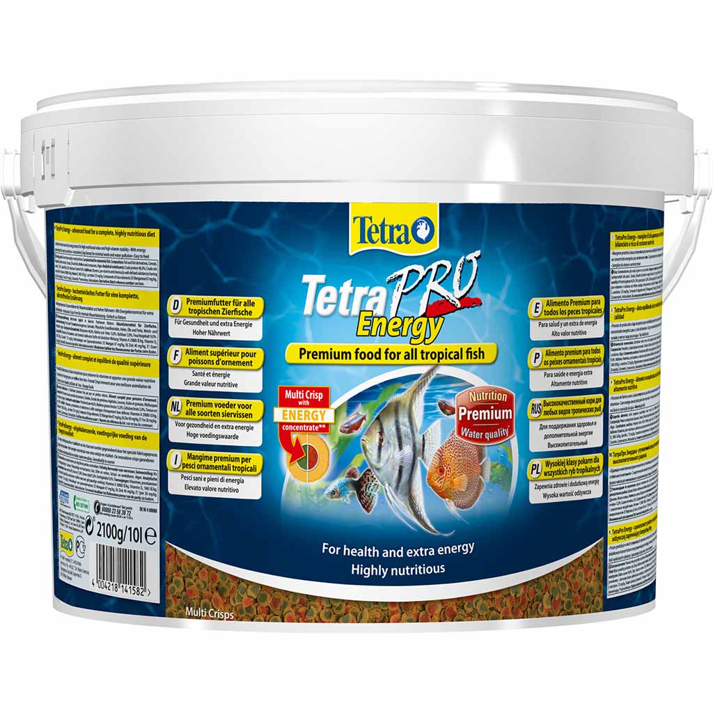 Сухой корм для аквариумных рыб в чипсах PRO Energy Crisps Tetra 10 л Tetra BGL-TET-642
Сухой корм для аквариумных рыб в чипсах PRO Energy Crisps Tetra 10 л Tetra BGL-TET-642
