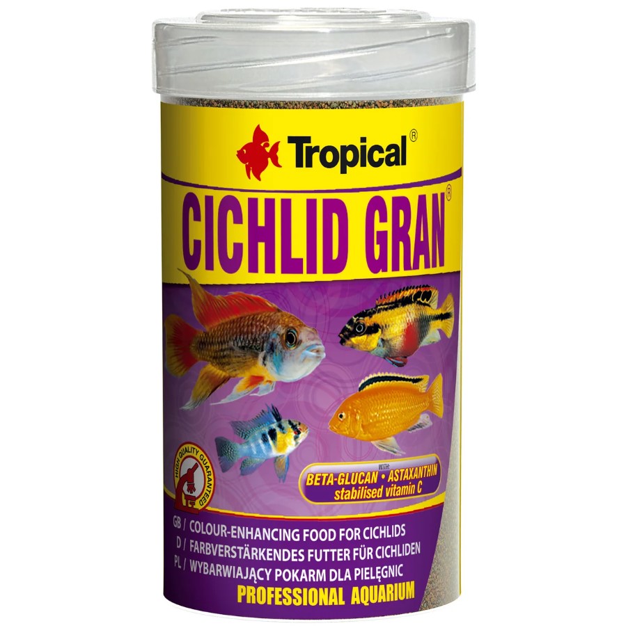 Сухой корм для цихлид в гранулах Cichlid Gran TROPICAL 250 мл - 138 г Tropical BGL-TL-57
Сухой корм для цихлид в гранулах Cichlid Gran TROPICAL 250 мл - 138 г Tropical BGL-TL-57
