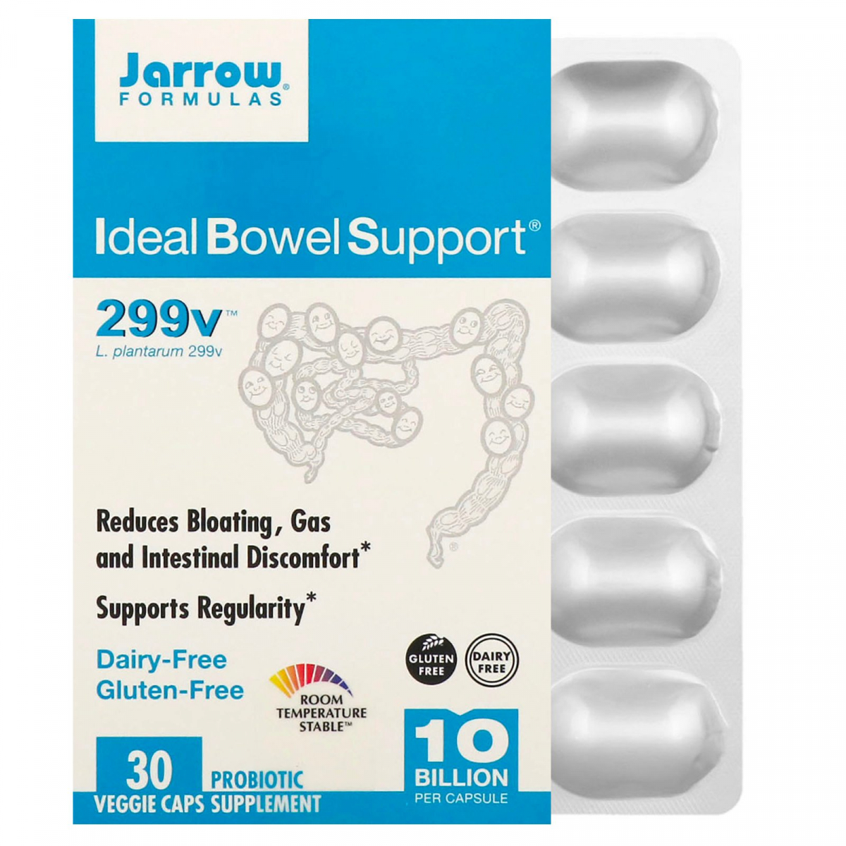 Витамины для кишечника Jarrow Formulas (Ideal Bowel Support) 299 г 30 овощных капсул
Витамины для кишечника Jarrow Formulas (Ideal Bowel Support) 299 г 30 овощных капсул