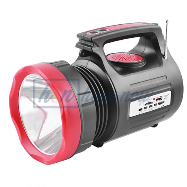 Фонарь переносной Luxury 2890, 10W + 22 SMD LED, ЗУ 220V, встроенный аккумулятор, Power Bank, FM радио, TF card, для работы и отдыха, чёрно-красный (001438628)
Фонарь переносной Luxury 2890, 10W + 22 SMD LED, ЗУ 220V, встроенный аккумулятор, Power Bank, FM радио, TF card, для работы и отдыха, чёрно-красный (001438628)