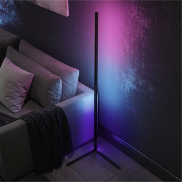 Угловой LED торшер разноцветный RGB подсветкой высота 1.5 м изменение цвета сенсорным пультом 11015
Угловой LED торшер разноцветный RGB подсветкой высота 1.5 м изменение цвета сенсорным пультом 11015
