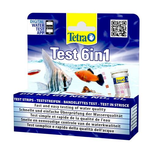 Тест для измерения параметров воды в аквариуме Tetra 6in1 10 шт Tetra BGL-TET-708
Тест для измерения параметров воды в аквариуме Tetra 6in1 10 шт Tetra BGL-TET-708