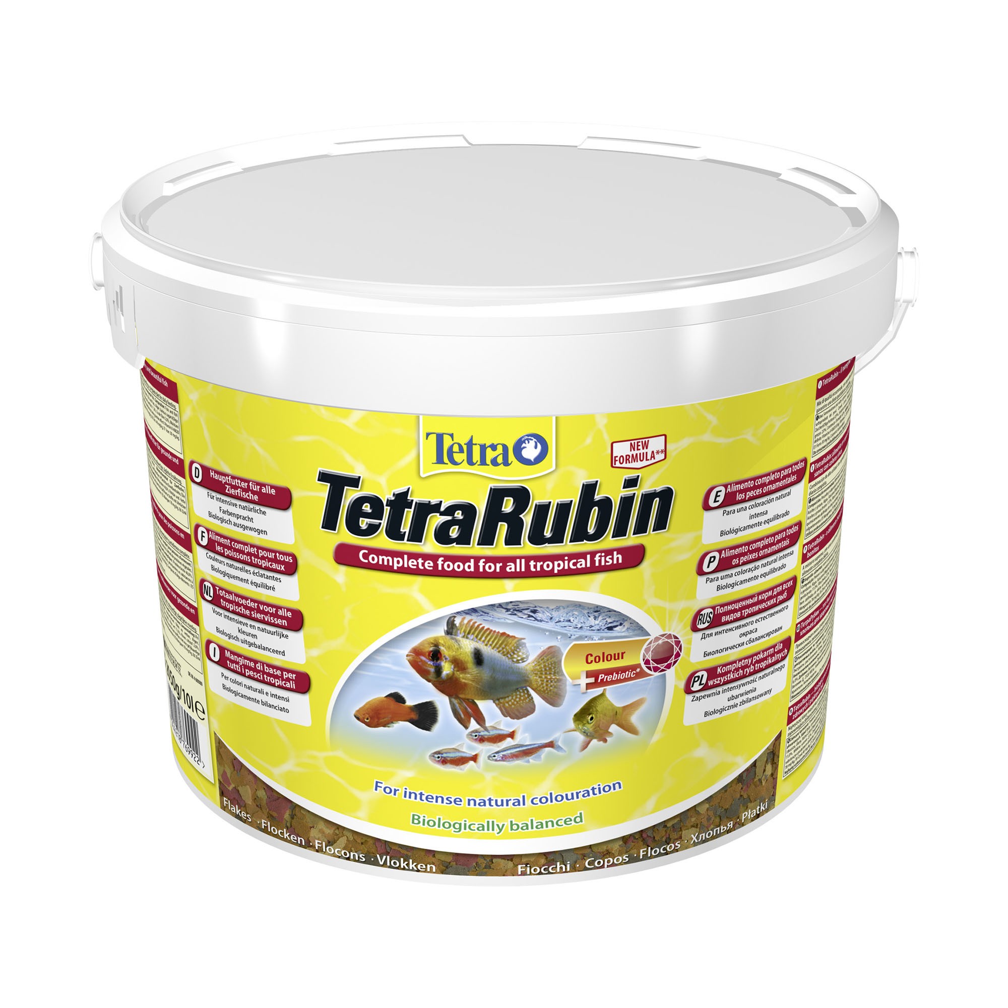 Сухой корм для аквариумных рыб в хлопьях для окраса RUBIN Tetra 10 л Tetra BGL-TET-590
Сухой корм для аквариумных рыб в хлопьях для окраса RUBIN Tetra 10 л Tetra BGL-TET-590