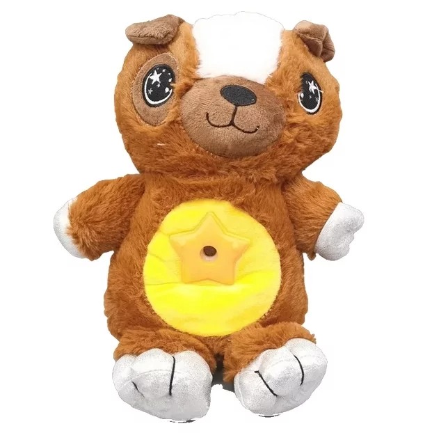Мягкая плюшевая игрушка ночник-проектор Star Belly Dream Lites Puppy 7 режимов LED подсветки Щенок Коричневый
Мягкая плюшевая игрушка ночник-проектор Star Belly Dream Lites Puppy 7 режимов LED подсветки Щенок Коричневый