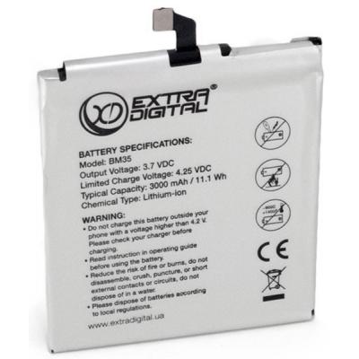 Аккумуляторная батарея для телефона EXTRADIGITAL Xiaomi Mi 4c (BM35) 3000 mAh . 51838
Аккумуляторная батарея для телефона EXTRADIGITAL Xiaomi Mi 4c (BM35) 3000 mAh . 51838
