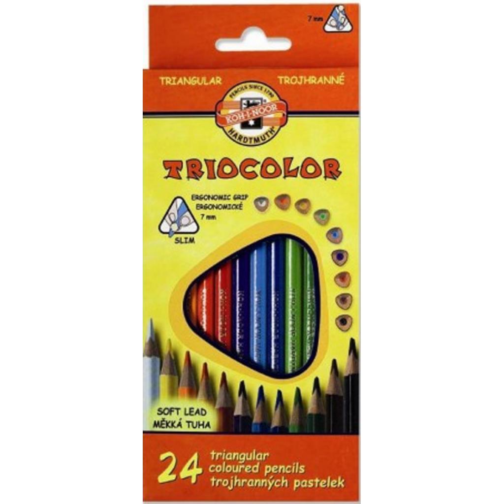 Карандаши цветные Koh-i-Noor 3134 Triocolor, 24шт, set of triangular coloured pencils (3134024004KS). 53152
Карандаши цветные Koh-i-Noor 3134 Triocolor, 24шт, set of triangular coloured pencils (3134024004KS). 53152