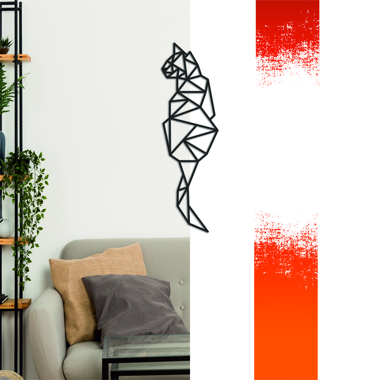 Декоративная деревянная картина абстрактная модульная полигональная Панно Cat / Кот 22*73 см
Декоративная деревянная картина абстрактная модульная полигональная Панно Cat / Кот 22*73 см